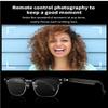 Enzemit E13 Bluetooth Audio Smart Glasses for Men Women, Blue Light Blocking & Sunglasses Lens for Office Outdoor Sports Drive Hands-Free Calling, Easy Automatic Pairing (Black Lens) view 4