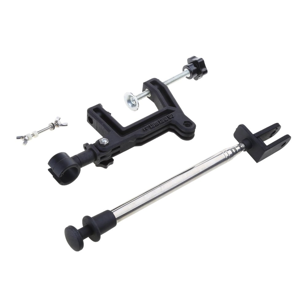 Ldabrye Adjustable Fish Finder Mount Transducer Bracket Telescopic Fishfinder Support Rack Boats Accessorys Easy Installation