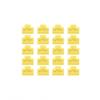 RJ45 Port Locks .Yellow,20pcs view 1