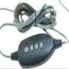 3066-USB CT Deluxe Over-Ear Stereo Headset, Beige; Gooseneck Microphone; USB Plug; 6-Foot Long 2-Layered Cut-and-chew-Resistant Cord; Adjustable Plastic Headband; Noise-reducing Ear-Cups view 4