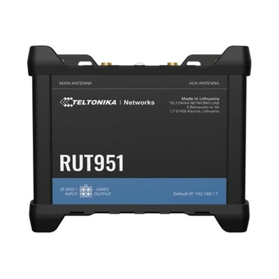 Teltonika RUT951 4G LTE Cat 4 Router with Wi-Fi | 150 Mbps | RUT951A00800 | North America