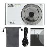 16X Digital Zoom Camera, High Resolution, Built in Fill Light, Easy to Use for Kids Students Seniors, 4K 44MP Compact Portable Camera, (Silver) view 1