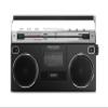 Ion Audio 1980S-Style Portable Bluetooth Boombox AM/FM Radio Cassette Player Recorder, VU Meters, USB Recording, Dual Full-Range High Bass Speakers (Black) view 2