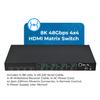 OREI 8K 4x4 HDMI Matrix Switch, Switcher with Audio Extractor UltraHD Supports Upto 4K @ 120Hz IR EDID HDCP 2.3 - Remote Control (BK-404) view 2