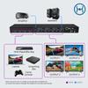 OREI 8K 4x4 HDMI Matrix Switch, Switcher with Audio Extractor UltraHD Supports Upto 4K @ 120Hz IR EDID HDCP 2.3 - Remote Control (BK-404) view 3