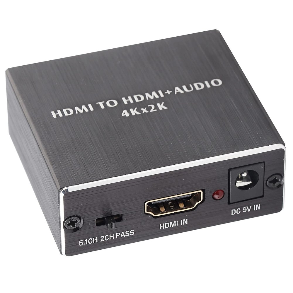 4K*2K HD - Audio Extractor Converter - HD - HD - + SPDIF + 3.5mm Audio Output, Sound, 3 Audio Modes