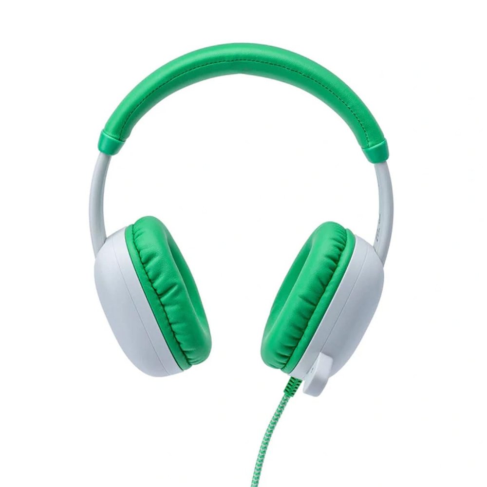 Avid AP-400 WonderEars Classroom Headphone with Microphone, TRRS, Green