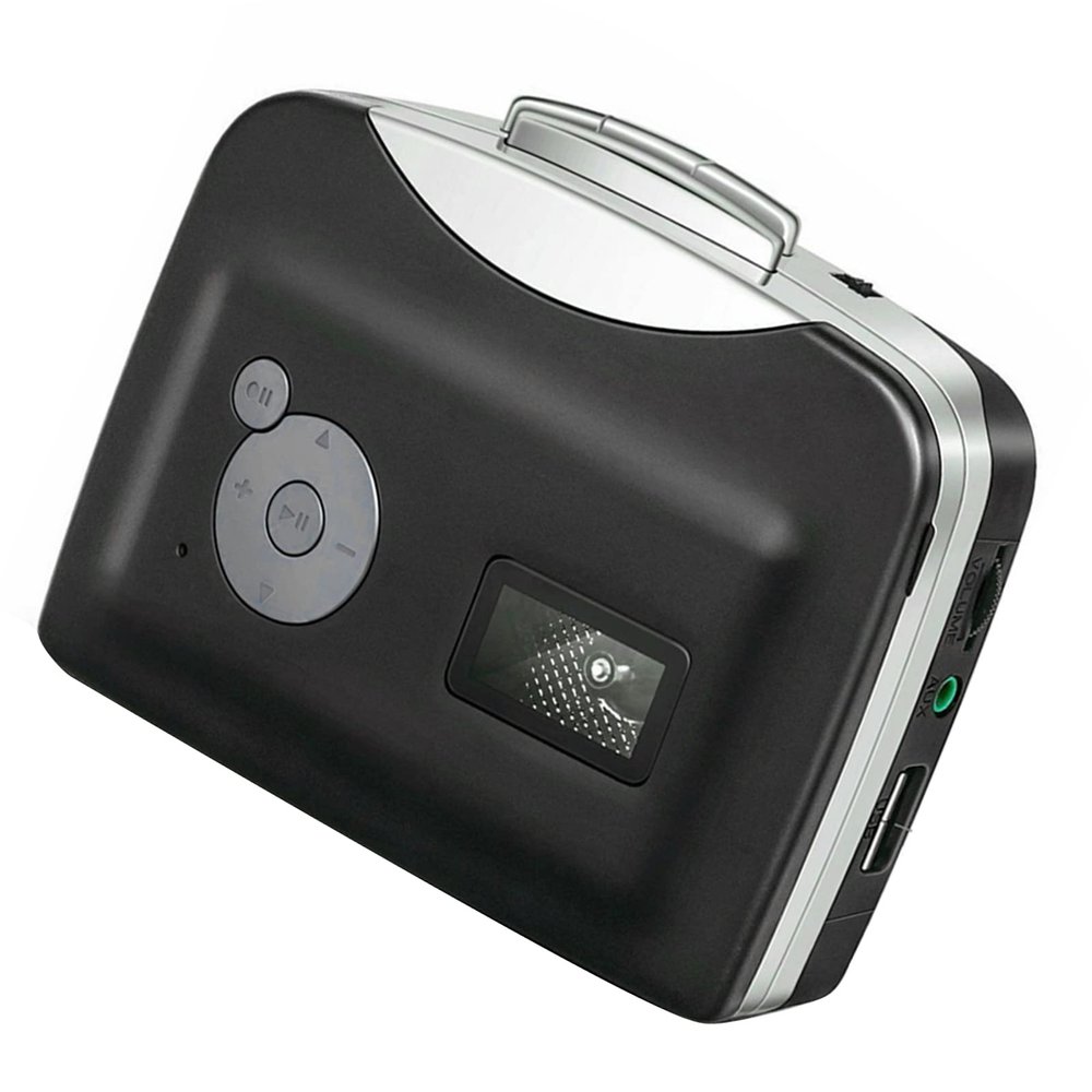 Wisoqu EZCAP230 Cassette to MP3 Converter, Stereo USB Cassette Digital Tape MP3 with Headphones, Easily Convert Old Tapes to MP3, Fast Converting, Wisoqum5bd92p4ft
