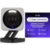 Wyze Cam v4 Grey 2-pack with Wyze Cam Unlimited Monthly, covers Unlimited Wyze cameras, Auto-Renews at $9.99/Month, Activation Required, Cancel Anytime view 1