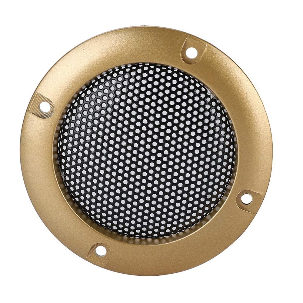 2 Inch Car Speaker Grill Cover Guard Protector, Speaker Decorative Steel Mesh Circle, Car Speaker Protective Mesh Cover (Wisoquab3zuvqnp2-02)