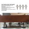 4 Pcs Speaker Spikes, Stainless Steel Speaker Shock Foot Spikes with Adjustable Height, Isolation Foot Spikes for Speaker Frame, Amplifier, CD DVD Player (M8) view 4