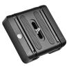 Wisoqu Flexible Folding Tripod Head with Portable Tilt Head for DSLR, 1/4in Mounting Screw view 3