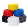 ELLANA spiral protector 1 Meter Pipe Protection Spiral Wrap Winding Cable Cover Tube Line Organizer wraps cable(Red,28mm inside diameter) view 2