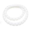 Spiral Protector 1 Meter Cable Wire Spiral Wrap 8mm 10mm 15mm 20mm 25mm Tube Diameter Pipe Protection Cover Tube Line Organizer Winding Wraps Cable(White,25mm Inside Diameter) view 1