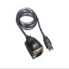 CompuCablePlusUSA.com USB 2.0 Type A Male to DB9 Male Serial Adapter Cable, Shielded, Bi-Directional, Black, 3.3 FT, 1 PC/Pack view 1