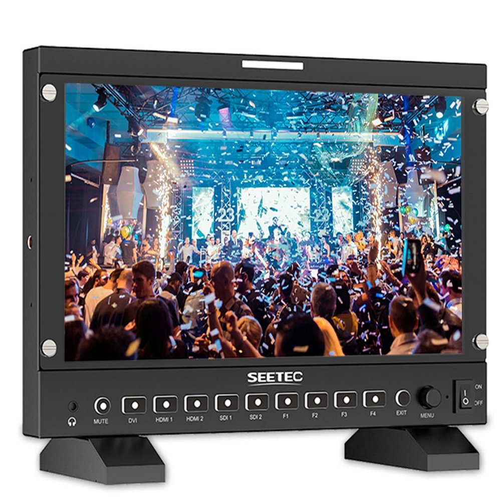 SEETEC P133 PRO 13.3 inch 1000nit High Bright Broadcast Monitor Full HD 1920x1080 with 3G-SDI HDMI DVI 3D LUT HDR Waveform