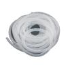 ELLANA spiral protector 1pc Cable Management Protector 4mm to 30mm Plastic Winding Pipe Spiral Wrapping White Black Wire Organizer Sheath Tube Sleeve wraps cable(White,8mm ID 12 meters) view 1