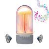 FOTN Jellyfish Bluetooth Speaker,Portable Bluetooth Speaker with 7 Colors of Atmosphere Lights, Surround Pairing,The Tentacles of The Jellyfish Will Sway with The Music, Gold view 2