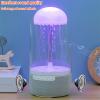 FOTN Jellyfish Bluetooth Speaker,Portable Bluetooth Speaker with 7 Colors of Atmosphere Lights, Surround Pairing,The Tentacles of The Jellyfish Will Sway with The Music, Gold view 3