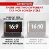 SightPro Magnetic Laptop Privacy Screen 13.3 Inch 16:9 - Patented Removable Laptop Privacy Filter Shield and Protector view 3