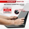 SightPro Magnetic Laptop Privacy Screen 13.3 Inch 16:9 - Patented Removable Laptop Privacy Filter Shield and Protector view 4