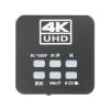 4K UHD IMX678 Lab Digital Microscope TF HDMI USB Type-C PC Industrial Electronic Microscope Camera for Phone CPU PCB Repair(300x Lens with Light) view 3