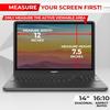 SightPro Magnetic Laptop Privacy Screen 14 Inch 16:10 - Patented Removable Laptop Privacy Filter Shield and Protector view 2
