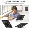 ProCase Rugged Case for iPad Pro 13 Inch 2025 (M5) / 2024 (M4) with Pencil Hold, Heavy Duty Shockproof Rugged Cover with Hand Strap 360 Degree Rotatable Kickstand Protective for iPad Pro 13" -Black view 4