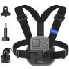 AKASO Quick Release Adjustable Chest Mount Harness Strap for GoPro Hero 13 12 11 10 9, EK7000/EK7000 Pro, V50 X, Brave 4/4 Pro/7 LE/7/8 Action Cameras view 1