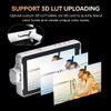 VILTROX DC-V1 5.5 Inch Touchscreen Camera Field Monitor, 4K HDMI DSLR Camera Monitor with Battery Sunshade Input Output Peaking Focus Assist 3D LUT 160 Wide View Angle DC 12V Type-C 5V in, White view 3