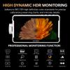 VILTROX DC-V1 5.5 Inch Touchscreen Camera Field Monitor, 4K HDMI DSLR Camera Monitor with Battery Sunshade Input Output Peaking Focus Assist 3D LUT 160 Wide View Angle DC 12V Type-C 5V in, White view 4