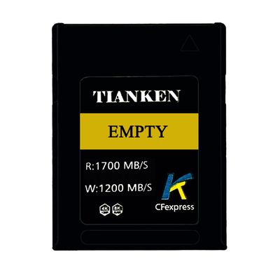 Tianken CFexpress Type B Memory Card Kit Case CFE CFB NGFF M-Key Adapter Compatible with XQD Cameras Raw 4K 8K Video Recording PCIe Expansion