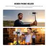 NEEWER TP38 Phone Camera Tripod, 15" Extendable Selfie Stick Metal Stand with Phone Holder, Action Camera Adapter Compatible with Hero 12 11 10 9, 360 Ball Head Travel Tripod for Vlogging view 4