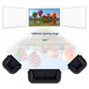 ZUIAI Manual Pull Down Projector Screen 120 inch 4:3 Widescreen Retractable Auto-Locking Portable Projection Screen view 4