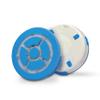megacom DuoMon 3 Unique Auto-Reconnection Hourly, Dual Accounts Pocket Auto Catcher(Redball), IPX7 Waterproof, APP Adj. Lights,Vibration,Sound- Bluetooth 65ft Link, Type-C & Wireless Charging(Blue) view 2
