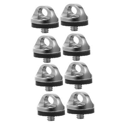 ARTIBETTER 8pcs Camera Neck Strap Screw Holder Quick Release Fixing Screw Gaskets for Dampening and Scratch Material