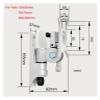 CUFTOBJM DL-B273 Aluminum 23" 32" 37" 42" Tilt LCD TV Wall Mount Swivel LED TV Bracket Stand view 2