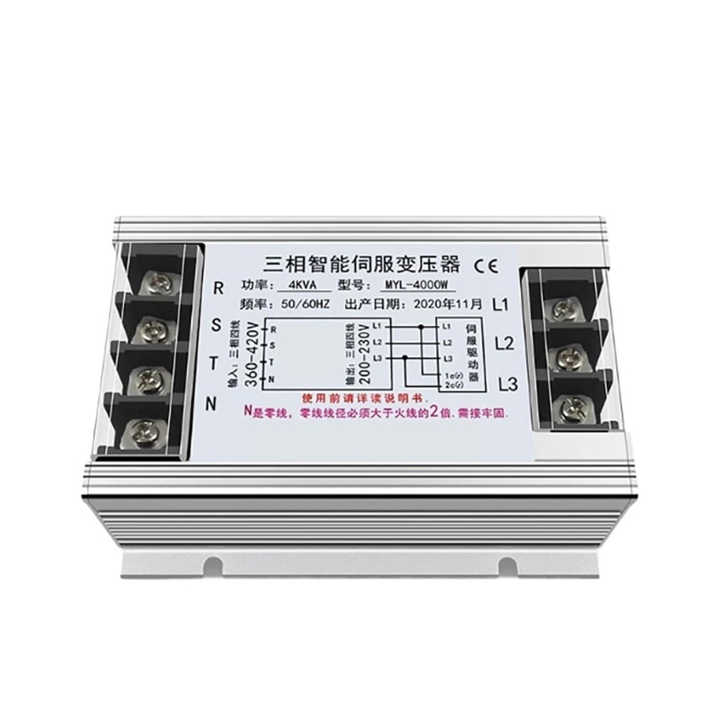 FMSISIGQJ MYL-4000W Three-Phase Intelligent Electronic servo Isolation Transformer 4KVA380 Transformer 220
