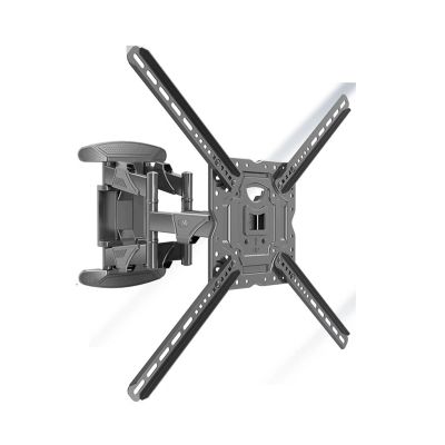 AVXANKTG 757-L400 Sturdy 6-Arm 32-70" VESA LCD TV Mount Bracket with Plastic Cover 100 lb Swing Arm Articulating
