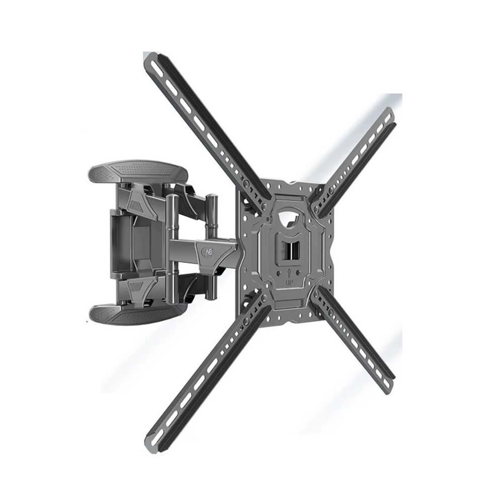 AVXANKTG 757-L400 Sturdy 6-Arm 32-70" VESA LCD TV Mount Bracket with Plastic Cover 100 lb Swing Arm Articulating