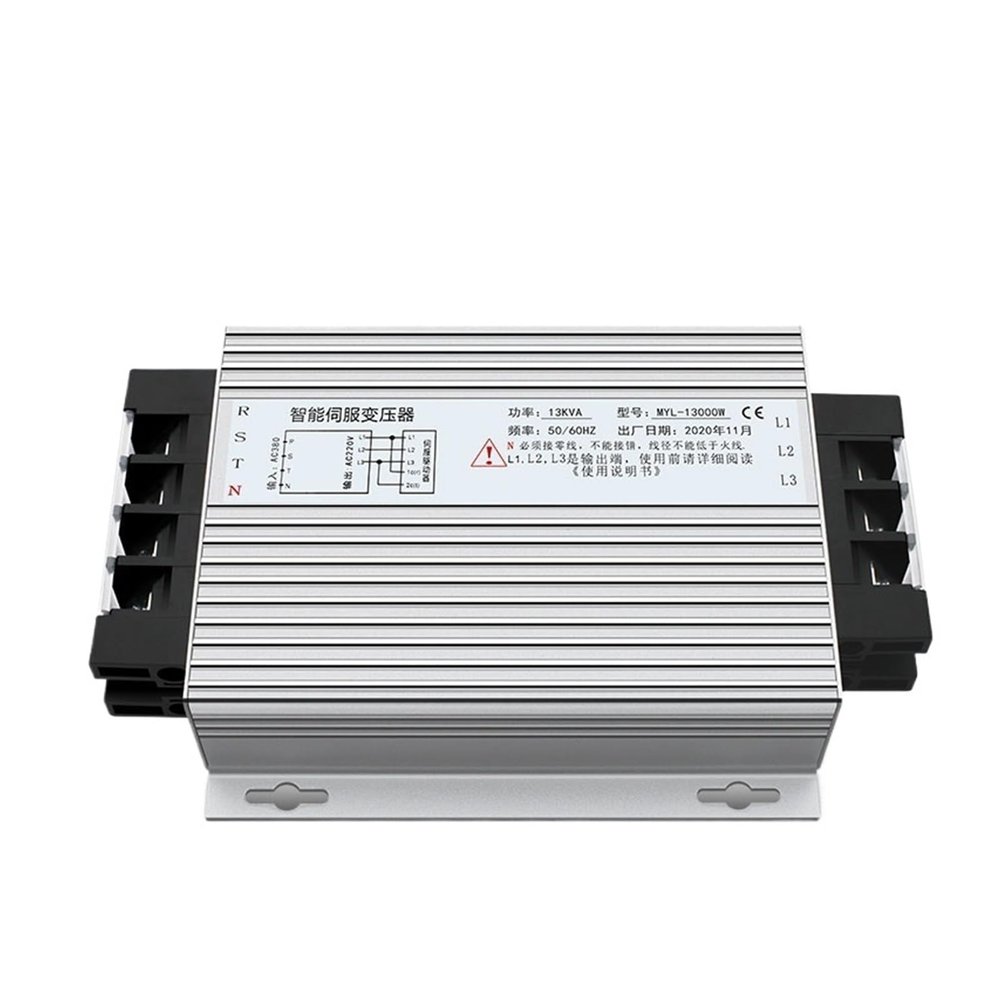 FMSISIGQJ MYL-13000W Three-Phase Intelligent Electronic servo Transformer 13KVA380 Transformer 220