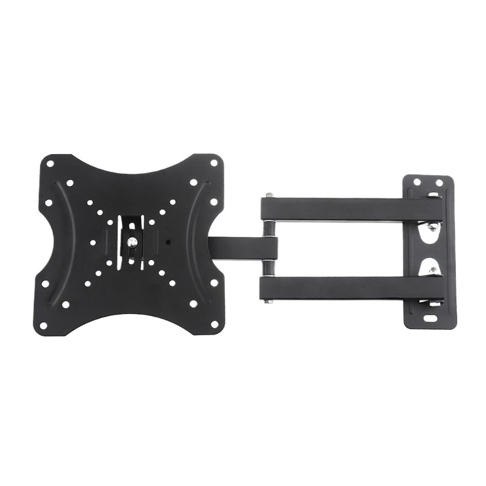WPTGODGB 35kg Adjustable TV Wall Mount Bracket Flat Screen Frame 15 Degree Tilt with Level for 14-42 Inch LCD LED Monitor Flat Panel