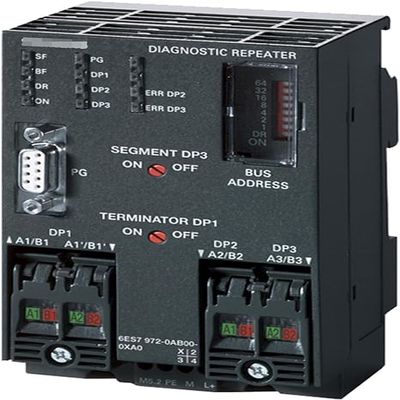 6ES7972-0AB01-0XA0 Diagnostic Repeater 6ES79720AB010XA0 Sealed in Box 1 Year Warranty