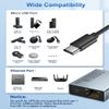 ELECTOP 1000 Mbps Ethernet Adapter for Fire TV Stick, Micro USB to RJ45 Gigabit Ethernet Network Adapter Compatible with 4K Fire Stick, Chromecast Google Home Mini and More Streaming TV Sticks view 3