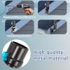 A089 Short Wall Mount Kit Satellite Internet Pole Roof Mounting Bracket Stainless Steel with Adapter for Wood Brick and Concrete Wall view 3