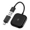 Pukiou for iPhone 17 Wireless Carplay Adapter Compatible iPhone 17 Pro Max Air 16e 16 15,Automatic iPhone Carplay Wireless Adapter Convert Factory Wired to Wireless Plug and Play Car Play Fits Cars view 1
