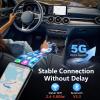 Pukiou for iPhone 17 Wireless Carplay Adapter Compatible iPhone 17 Pro Max Air 16e 16 15,Automatic iPhone Carplay Wireless Adapter Convert Factory Wired to Wireless Plug and Play Car Play Fits Cars view 4