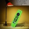 2-Pack Glowing Green + Glow Blue Remote Cover Compatible with Alexa Fire TV Stick 4K Max Remote Controls, Anti-Slip Silicone Protective Case with Lanyard, GITD! view 2