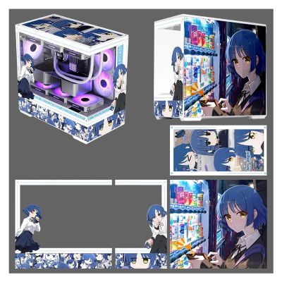 HDYDSSD Computer Cases,Mid-Tower PC Gaming Case M-ATX/ITX - Front I/O USB 3.0 /Type-C Port - 270  Panoramic View Tempered Glass Panel - Can Be Customized Privately