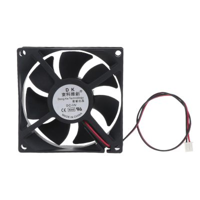 Psdndeww 80x80x25mm Fan 8025 5V 12V 24V for Brushless Computer Cooling Fan 3300RPM USB 2Pin Sleeve Bearing PC Computer